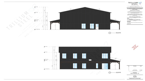 Sold | 50'×50' Barndominium | Trillium Steel